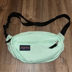 Jansport mint Green Waist/ crossbody Bag